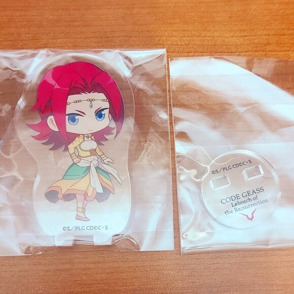 *4 for $30* Code Geass Acrylic Stand - Official - Kallen / Karen - Picture 2 of 2